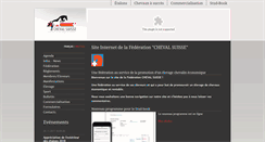 Desktop Screenshot of cheval-suisse.com