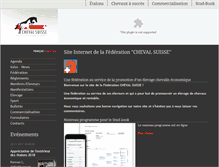 Tablet Screenshot of cheval-suisse.com